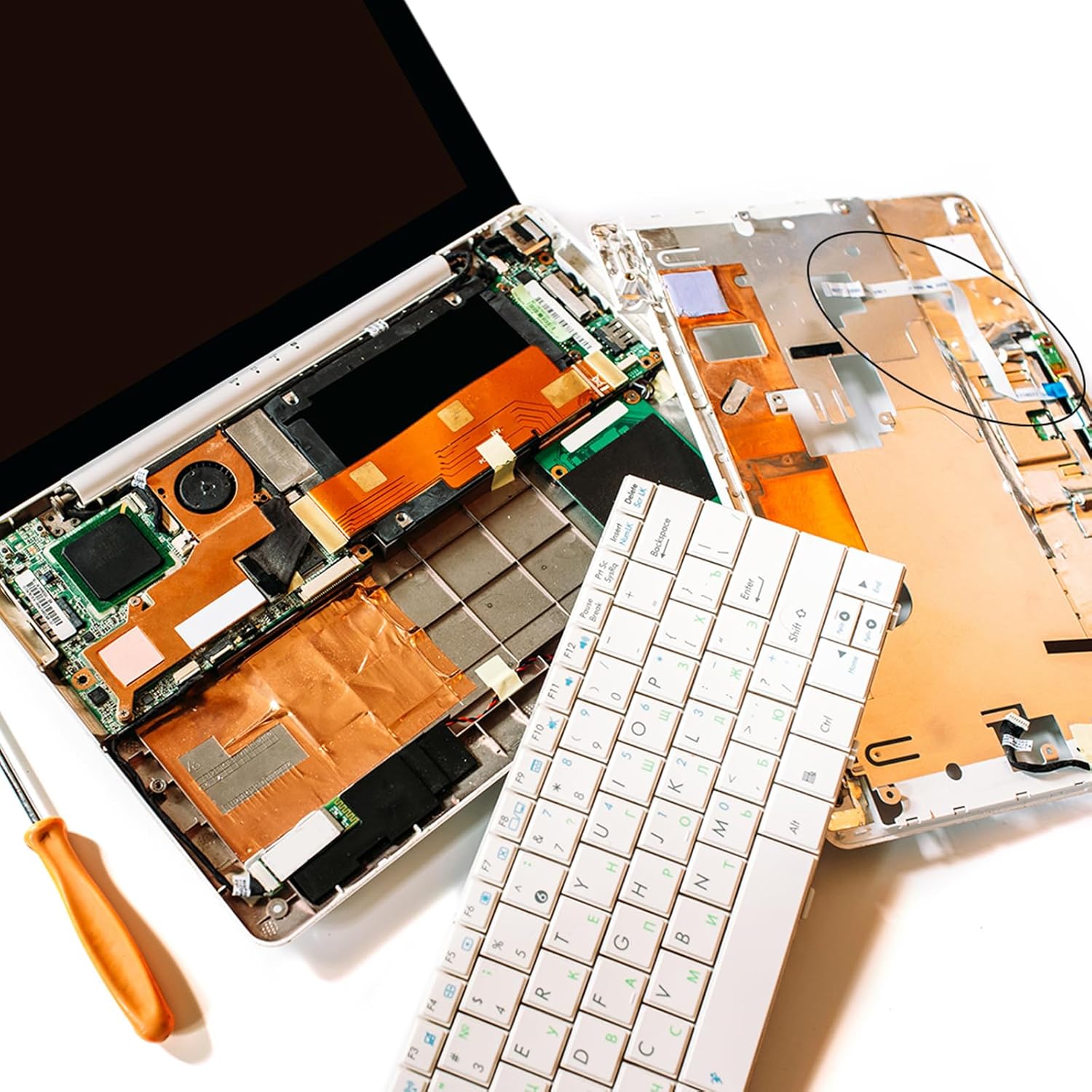 sourcing map Flexible Flat Cable, 20 Pins 0.5mm Pitch 60mm FPC FFC Flexible Ribbon Cable for LCD TV Car Audio DVD Player Laptop 5Pcs (A Type) - Image 5