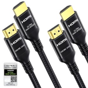 Etseinri HDMI 2.1 Cable 2M 2 Pack, ...