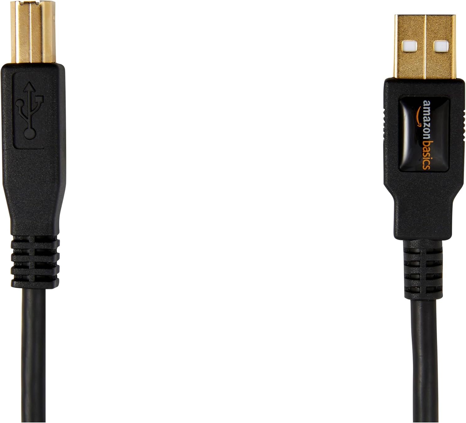 Amazon Basics USB-A to USB-B 2.0 Cable for Printer or External Hard Drive, Gold-Plated Connectors, 3 m, Black - Image 3