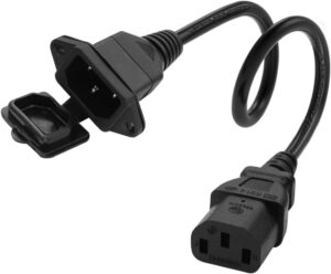 C13 to C14 Panel Mount Power Cable ...