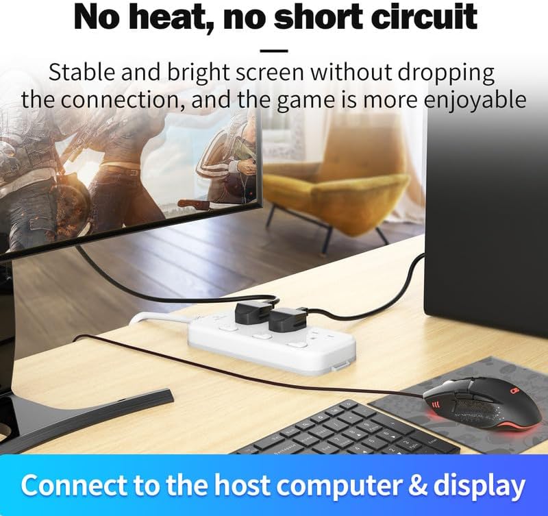 CYD 10FT Long Printer Power Cord, 3 Prong Mickey Mouse AC Power Cord Compatible with Epson Printer WF-2830, WF 7840, WF 4740, WF 4830, WF 2850, ET 4750 Power Cable (IEC320 C5 to NEMA 5-15P), 1Pack - Image 6