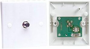 Single F Type Coax COAXIAL Wall Soc...