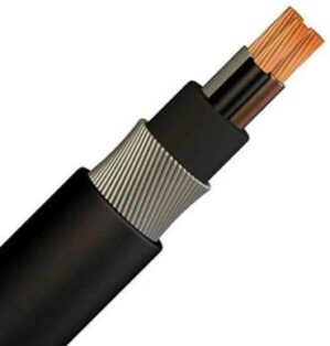 6MM 3 CORE SWA ARMOURED CABLE 10 ME...