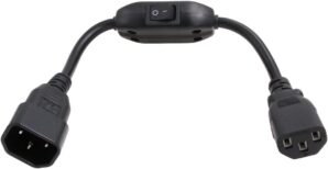 Eonvic PDU UPS Power Cord Cable, IE...