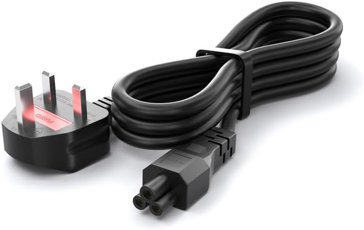 CYD 10FT Long Printer Power Cord, 3 Prong Mickey Mouse AC Power Cord Compatible with Epson Printer WF-2830, WF 7840, WF 4740, WF 4830, WF 2850, ET 4750 Power Cable (IEC320 C5 to NEMA 5-15P), 1Pack