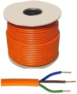 All Lengths 3183Y Orange 2.5mm 3 Co...