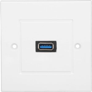 1 USB 3.0 A Wall Plate, USB Wall Ch...