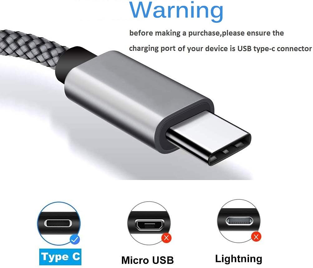 Yosou USB C Charger Cable 2M 2Pack USB A to USB C Type C Charger Fast Charging 3A Lead Braided for Samsung Galaxy S22 S21 S20,Pixel 8 7 6,PS5,Switch - Image 7