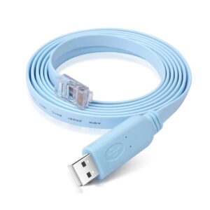 1.8M/5.9FT USB Console Cable to RJ4...