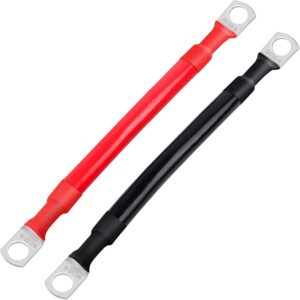 JatilEr 2 Pcs Battery cables 12V, 2...