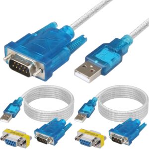 USB to RS232 Adapter, USB 2.0 to Se...