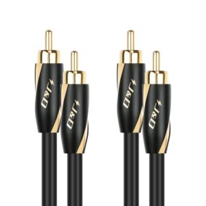 J&D RCA Stereo Cable, 24 AWG G...