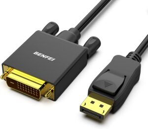 BENFEI DisplayPort to DVI 6 Feet Ca...