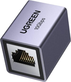 UGREEN RJ45 Coupler,10Gbps High-Spe...