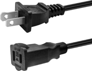 mankk 2-Prong Extension Cord 6FT(1....