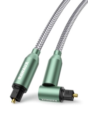 1M Optical Cable, 90 Degree Audio R...