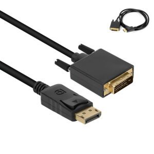 DisplayPort to DVI Cable 6 Feet, Hi...