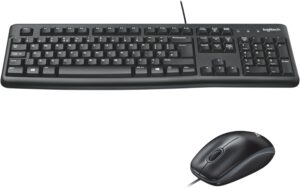 Logitech MK120 Wired Keyboard and M...