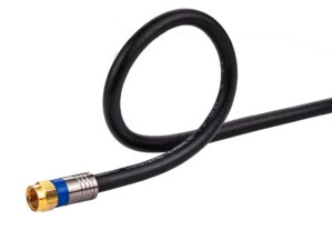 Cables Direct Online 0.5M Black RG6...