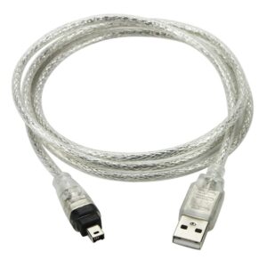 CY USB Male to Firewire IEEE 1394 4...
