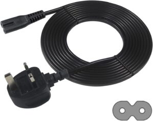 power 5M UK 3PIN Plug to IEC C7 Fig...