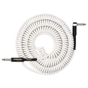 SONICAKE Coiled Guitar Cable 32 Fee...