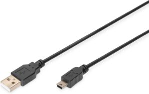 DIGITUS USB 2.0 cable – 1 m – U...