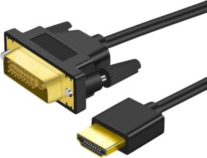 Twozoh 4K HDMI to DVI Cable 1M, Ult...
