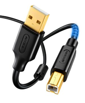 USB 2.0 Printer Cable 1M (3.3ft), G...