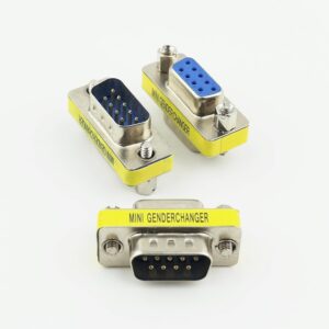 Pack of 3, DB9 Gender Changer, 9-Pi...