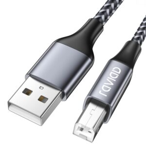 RAVIAD USB Printer Cable 2M/6.6FT U...