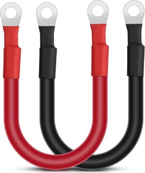 URAQT 30cm Car Battery Cable 2 Pcs,...