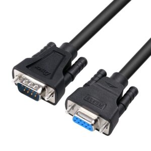 DTECH DB9 9 Pin Serial Cable 1.5ft ...