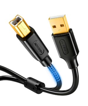 USB 2.0 Printer Cable 2M (6.6ft), G...