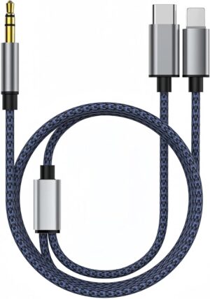 Aux Cable for iPhone & Samsung...