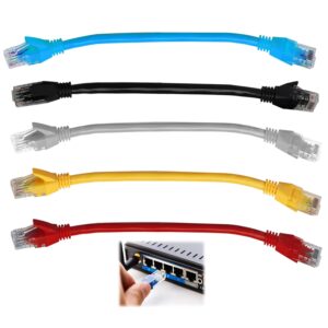Short Cat6 Ethernet Patch Cable 0.5...