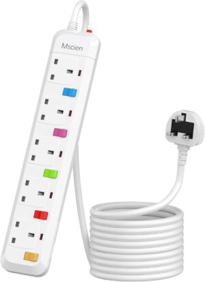 6m Extension Lead Switche