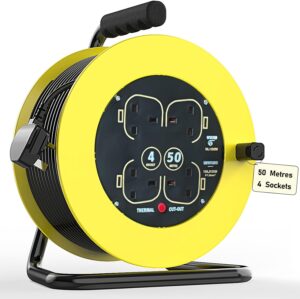 Extension Lead Outdoor, 50 Metres &...