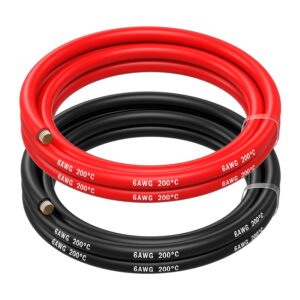 6 AWG Silicone Wire by MMOBIEL – ...