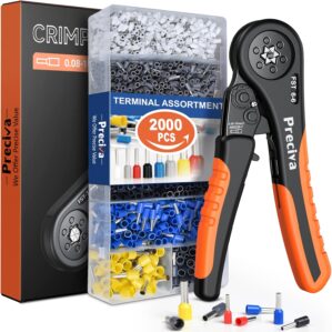 Crimping Tool Kit, Preciva Wire Cri...