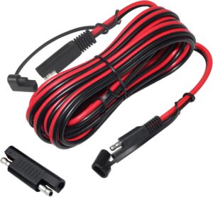 KUNCAN 25FT Sae to Sae 2 Pin Extens...