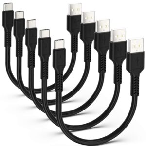 USB C Cable Short [5Pack 20cm], 3A ...