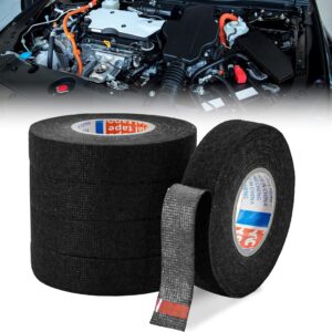 5 Rolls Adhesive Fabric Cloth Tape,...