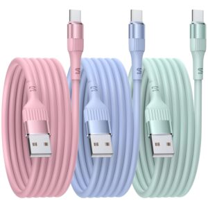 USB C Charger Cable【3PACK 6FT】 ...