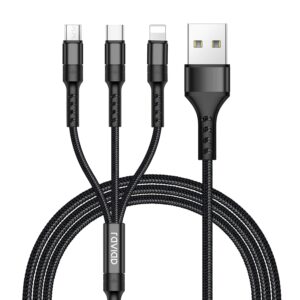 RAVIAD Multi Charger Cable, 3 in 1 ...