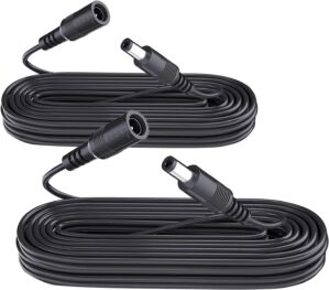 2 Pack 10ft/3 Meters Power Extensio...
