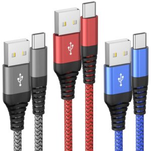 USB C Charger Cable,3Pack 1M Type C...