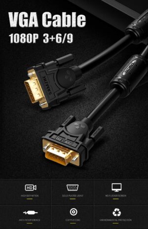 SAMZHE VGA Cable, VGA to VGA Cable ...