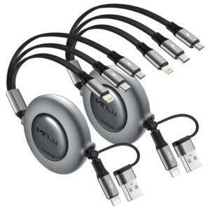 Minlu Multi Charger Cable, 5 in 1 R...