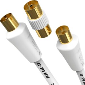 G-PLUG 3m TV Aerial Cable with Coax...